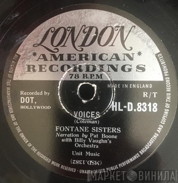 The Fontane Sisters - Willow Weep For Me / Voices