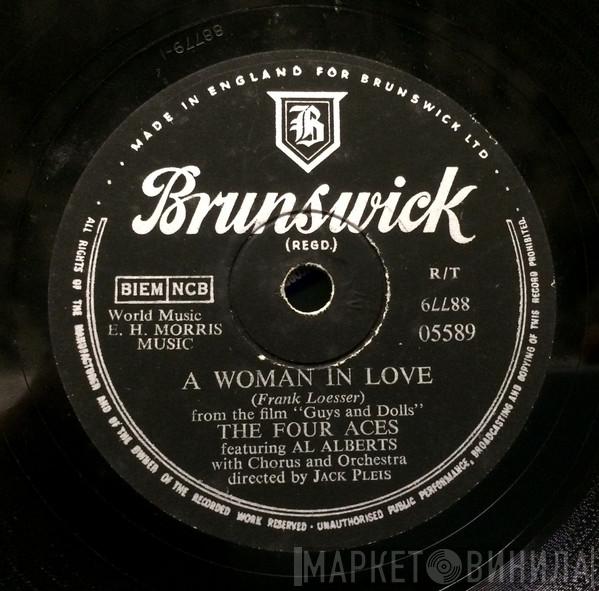 The Four Aces, Al Alberts - A Woman In Love / I Only Know I Love You