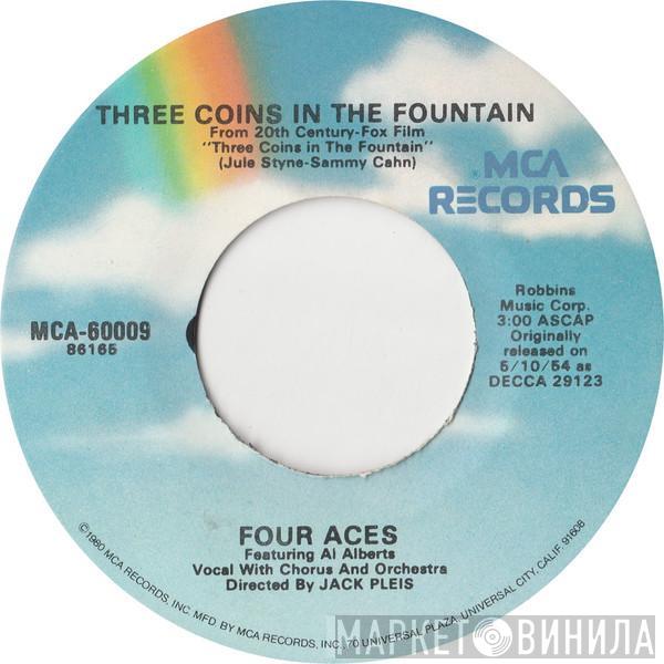 The Four Aces, Al Alberts - Three Coins In The Fountain / A Garden In The Rain