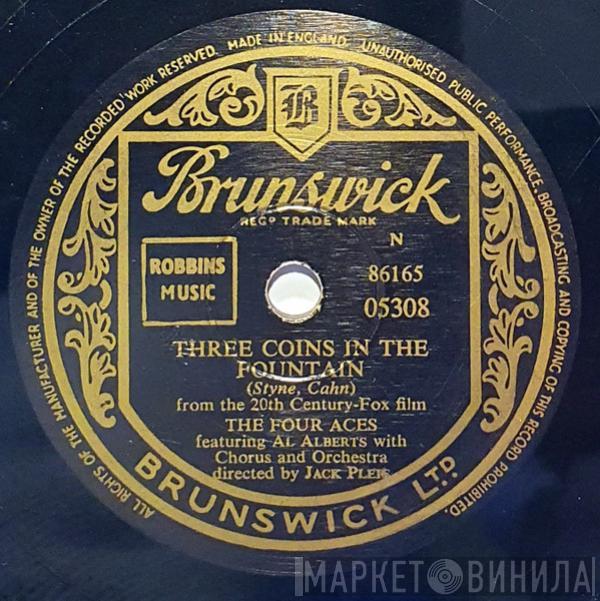 The Four Aces, Al Alberts - Three Coins In The Fountain / Wedding Bells