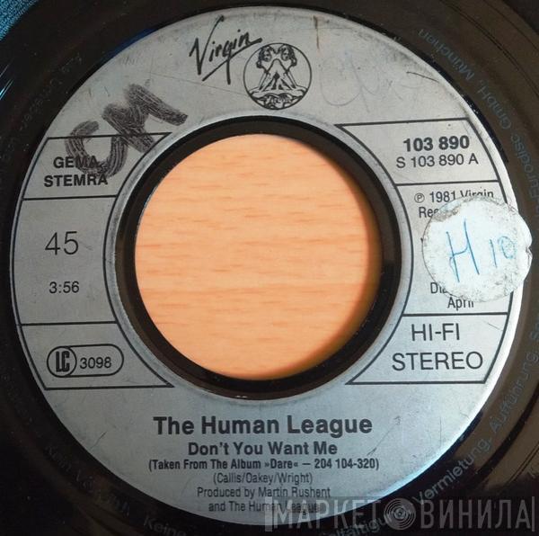  The Human League  - Don't You Want Me