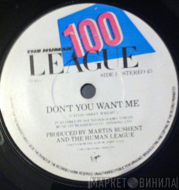  The Human League  - Don't You Want Me