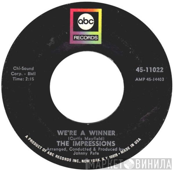 The Impressions - We're A Winner / It's All Over
