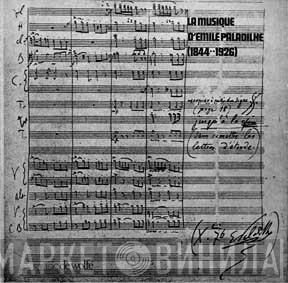 The International Studio Orchestra - La Musique d'Emile Paladilhe 1844-1926