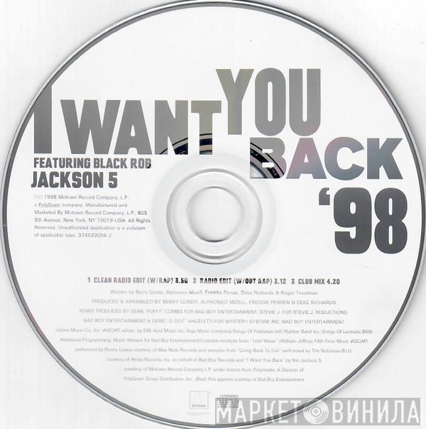The Jackson 5, Black Rob - I Want You Back '98