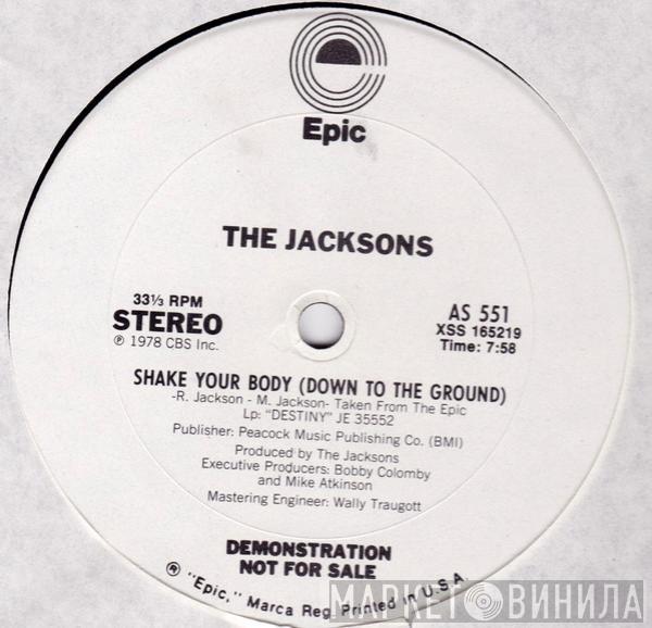  The Jacksons  - Shake Your Body (Down To The Ground) / Things I Do For You