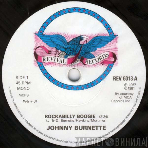 The Johnny Burnette Trio - Rockabilly Boogie / Tear It Up