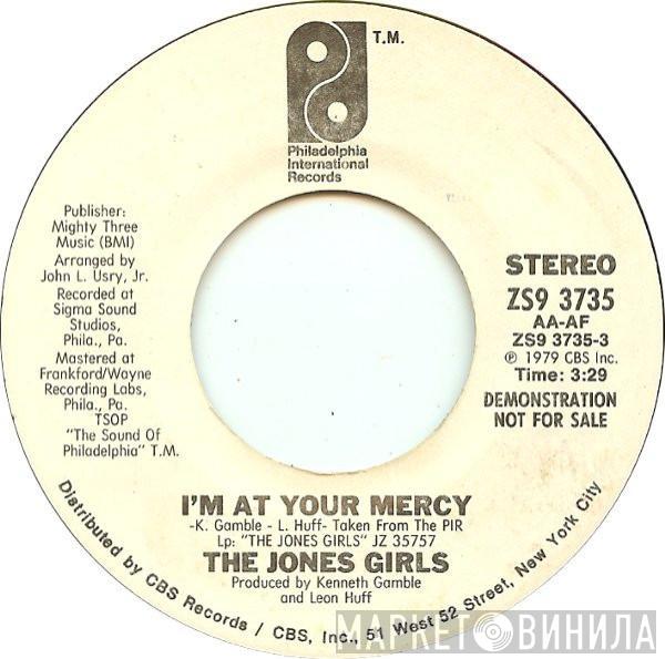 The Jones Girls - I'm At Your Mercy