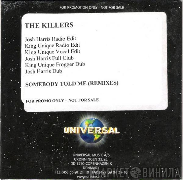  The Killers  - Somebody Told Me (Remixes)