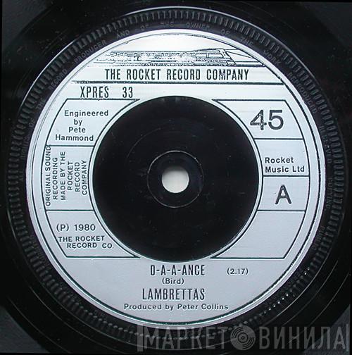 The Lambrettas - D-a-a-ance