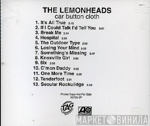 The Lemonheads - Car Button Cloth