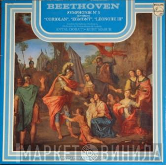 , The London Symphony Orchestra  Gewandhausorchester Leipzig  - Beethoven Symphonie No 5 Ouvertures "Cariolan", "Egmont", "Leonore III"
