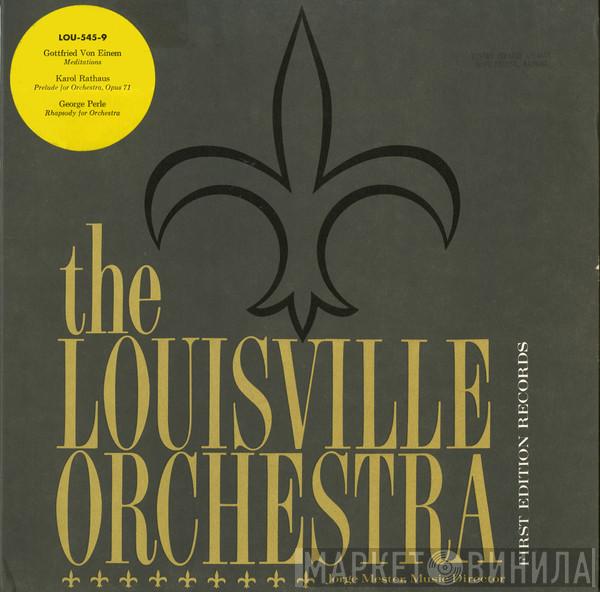 The Louisville Orchestra, Jorge Mester - Meditations / Prelude For Orchestra / Rhapsody For Orchestra