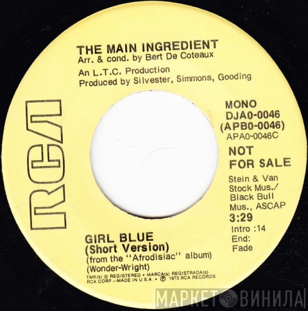 The Main Ingredient - Girl Blue