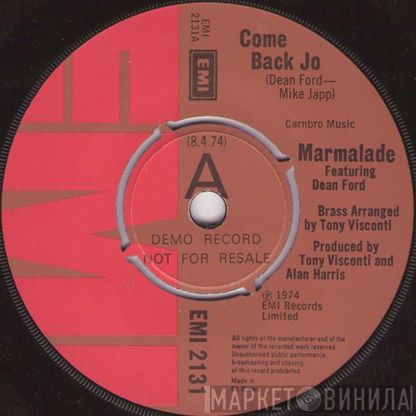 The Marmalade, Dean Ford - Come Back Jo