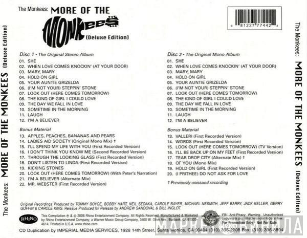  The Monkees  - More Of The Monkees
