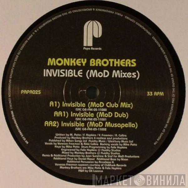 The Monkey Brothers - Invisible (MoD Mixes)