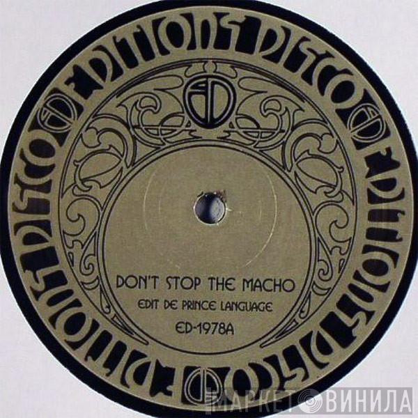 The Mood, Mary Wilson - Don't Stop The Macho / Nah, That's Hot Man