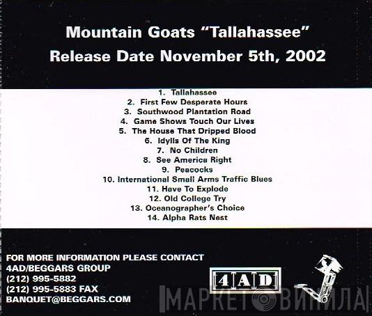  The Mountain Goats  - Tallahassee