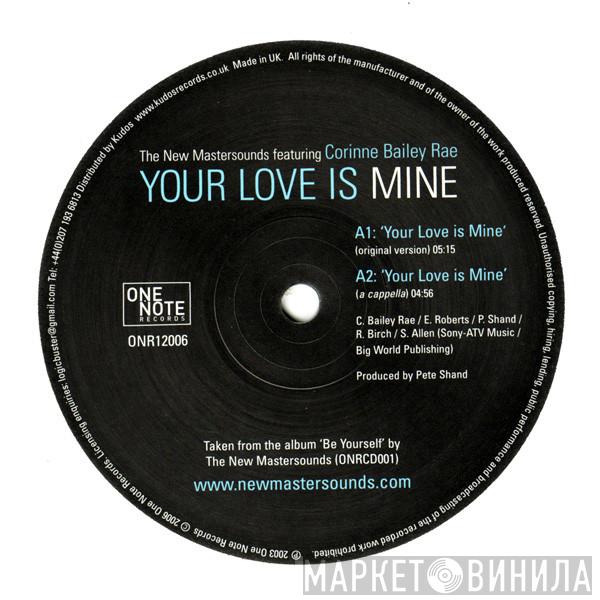 The New Mastersounds, Corinne Bailey Rae - Your Love Is Mine