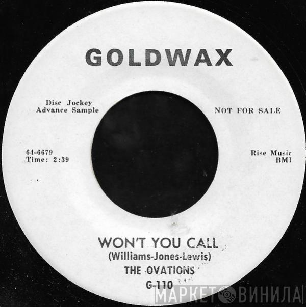  The Ovations  - Won't You Call / Pretty Little Angel