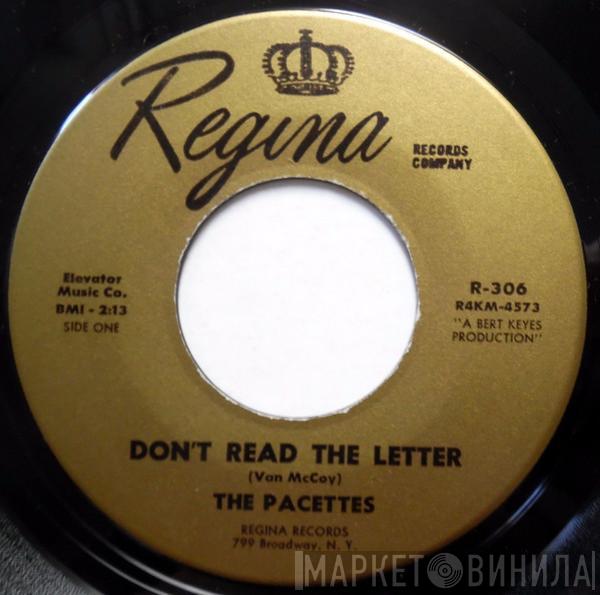 The Pacettes - Don't Read The Letter
