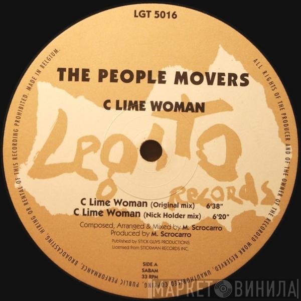 The People Movers - C Lime Woman