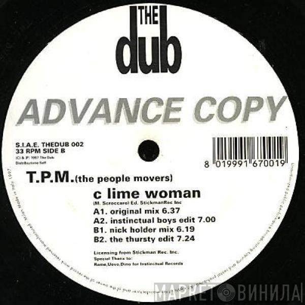 The People Movers - C Lime Woman