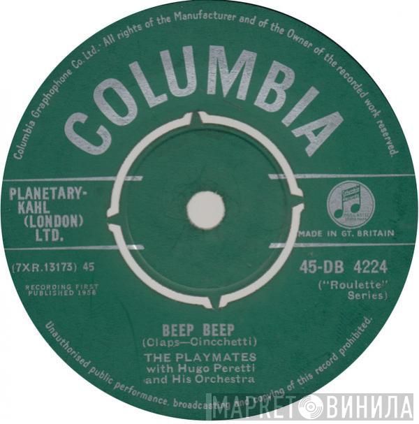 The Playmates, The Hugo Peretti Orchestra - Beep Beep