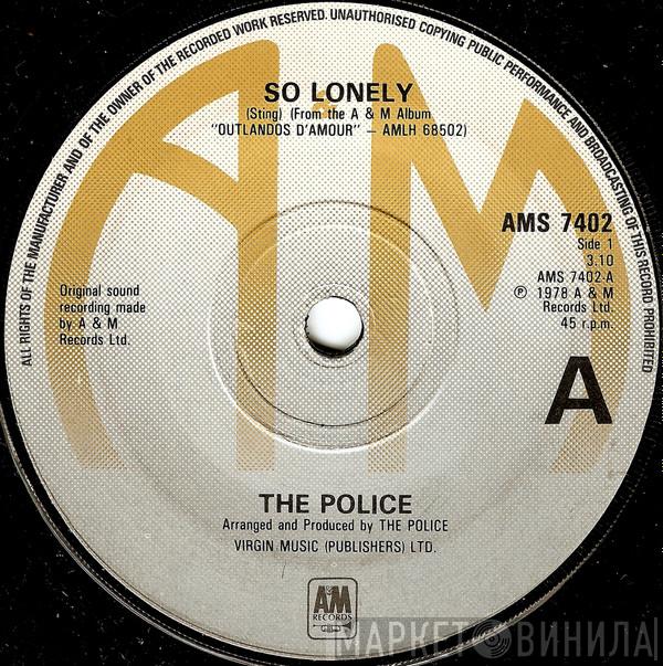  The Police  - So Lonely