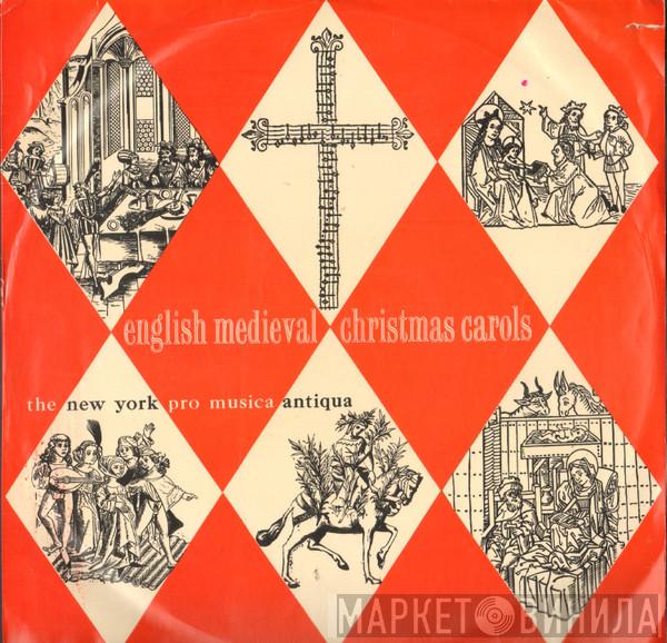 The Primavera Singers, New York Pro Musica, Noah Greenberg - English Medieval Christmas Carols
