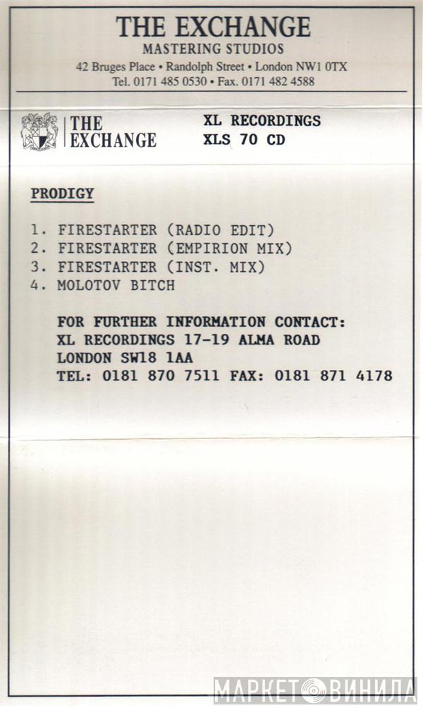  The Prodigy  - Firestarter