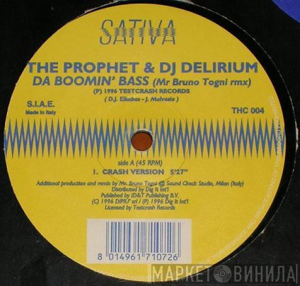 The Prophet, DJ Delirium - Da Boomin' Bass (Mr Bruno Togni Rmx)