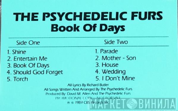  The Psychedelic Furs  - Book Of Days