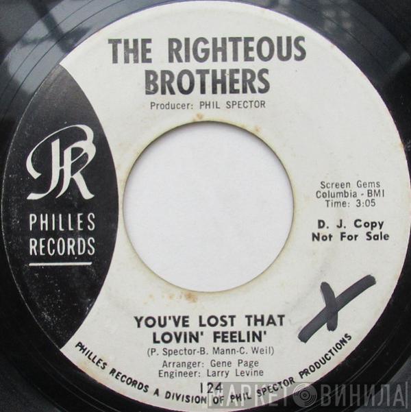  The Righteous Brothers  - You've Lost That Lovin' Feelin' / There's A Woman