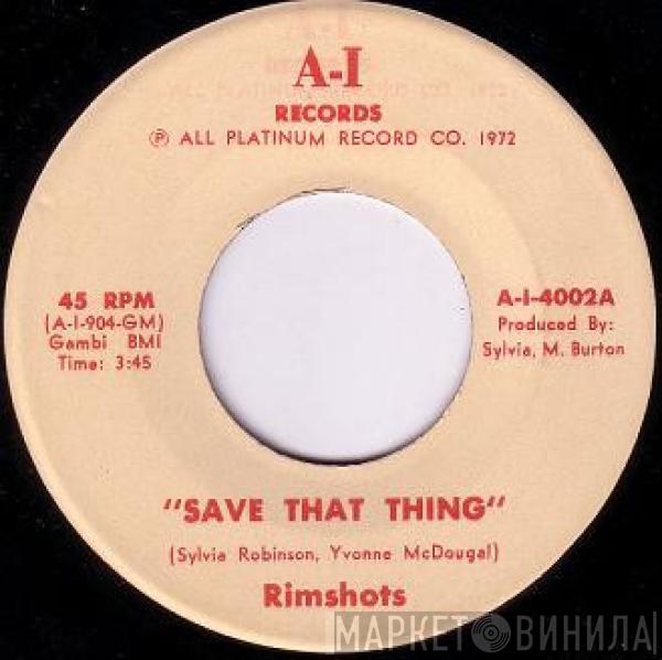 The Rimshots - Save That Thing / Concerto In F