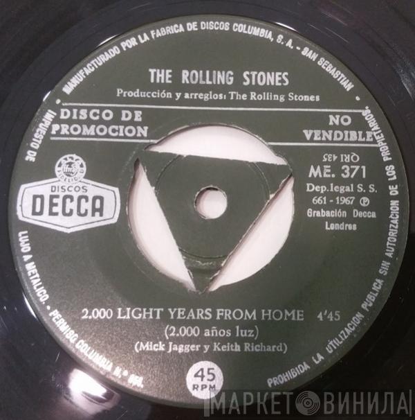  The Rolling Stones  - 2,000 Light Years From Home = 2.000 Años Luz / She's A Rainbow = Ella Es Un Arco Iris