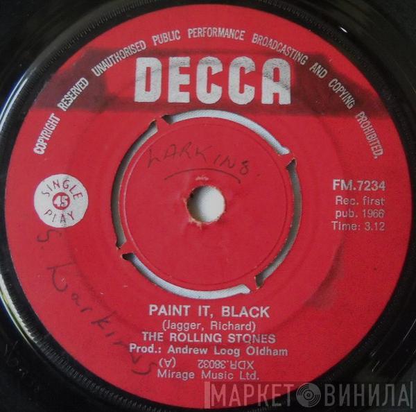  The Rolling Stones  - Paint It, Black / Long Long While