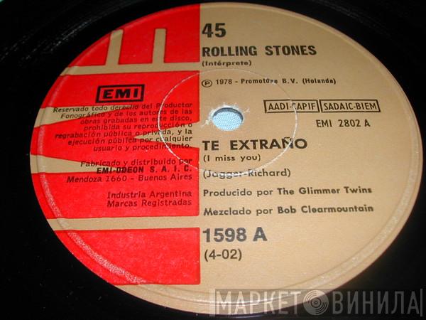  The Rolling Stones  - Te Extrano (I Miss You) / Ojos Lejanos (Faraway Eyes)