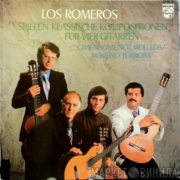 The Romeros, Gerónimo Giménez, José Muñoz Molleda, Federico Moreno Torroba - Los Romeros Spielen Klassische Kompositionen Für Vier Gitarren