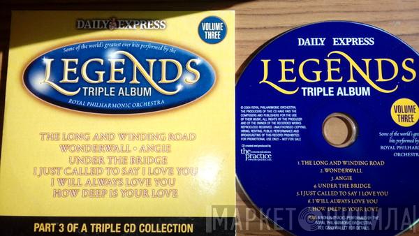 The Royal Philharmonic Orchestra - Legends Triple Album (Volume Three)