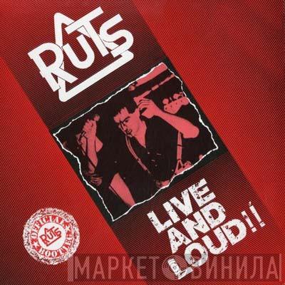  The Ruts  - Live And Loud!!