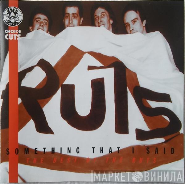 The Ruts - Something That I Said - The Best Of The Ruts
