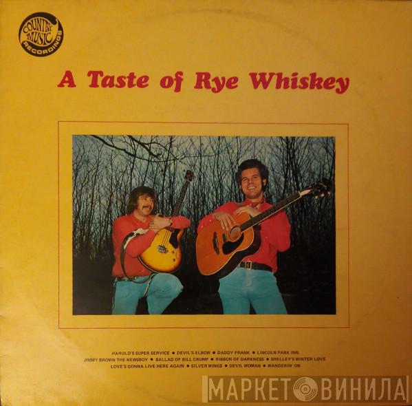 The Rye Whiskey Road Band - A Taste of Rye Whiskey