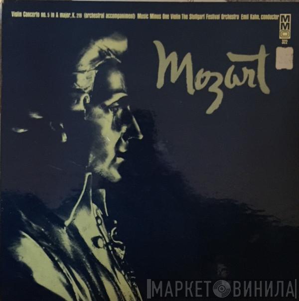 The Stuttgart Festival Orchestra, Emil Kahn, Wolfgang Amadeus Mozart - Violin Concerto No. 5 In A Major, K. 219 (Orchestra Accompaniment) Music Minus One Violin
