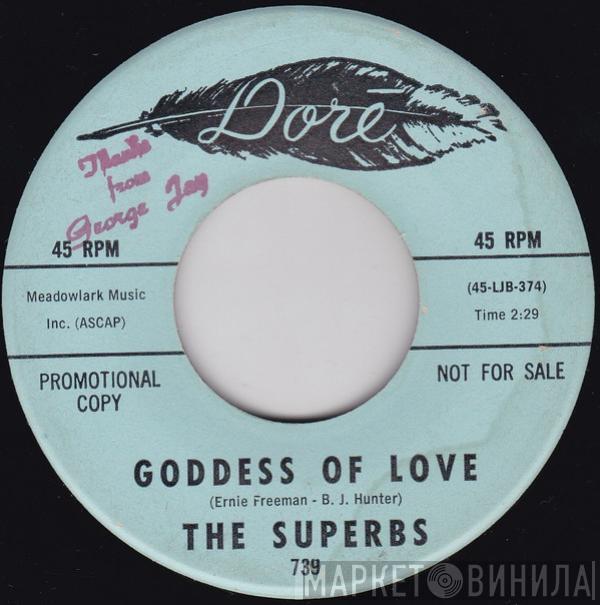  The Superbs   - Goddess Of Love / Shake, Shake, Shake