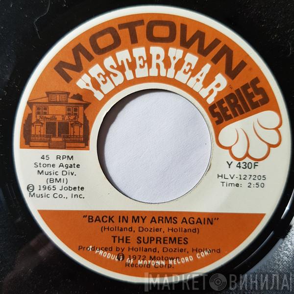  The Supremes  - Stop! In The Name Of Love / Back In My Arms Again