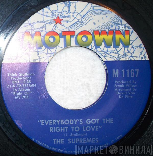 The Supremes - Everybody's Got The Right To Love