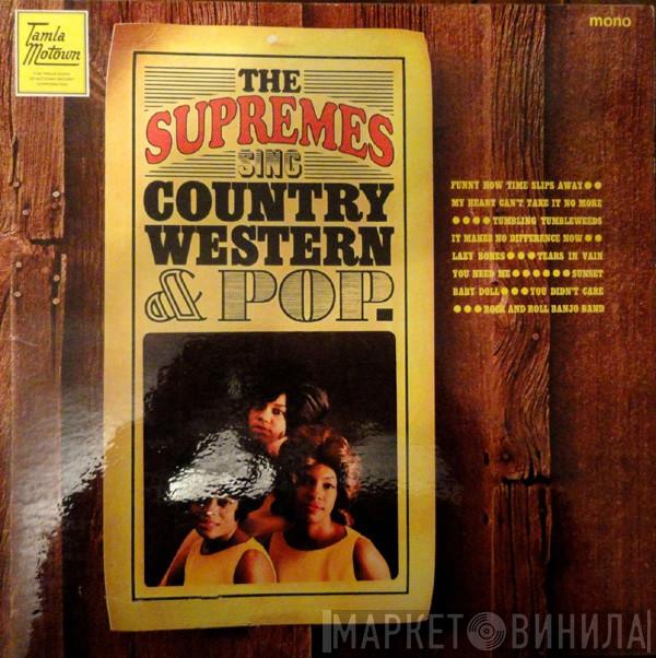 The Supremes - Sing Country Western & Pop