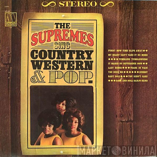  The Supremes  - Sing Country Western & Pop